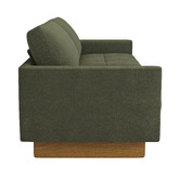 Temple &amp; Webster Hunter 3 Seater Boucle Sofa