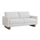 Temple &amp; Webster Hunter 3 Seater Boucle Sofa