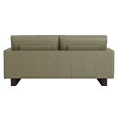 Temple &amp; Webster Hunter 3 Seater Leather Sofa
