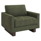 Temple &amp; Webster Hunter Boucle Armchair