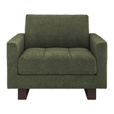 Temple &amp; Webster Hunter Boucle Armchair