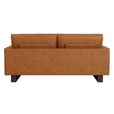 Temple &amp; Webster Hunter 3 Seater Leather Sofa