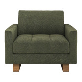 Temple &amp; Webster Hunter Boucle Armchair
