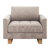 Temple &amp; Webster Hunter Upholstered Armchair