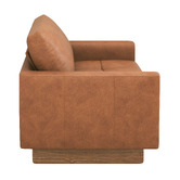 Temple &amp; Webster Hunter Leather Armchair