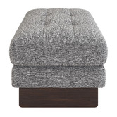 Temple &amp; Webster Hunter Upholstered Ottoman