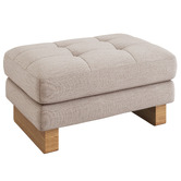Temple &amp; Webster Hunter Upholstered Ottoman