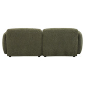 Temple &amp; Webster 3 Seater Forest Green Moab Modular Sofa Set