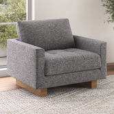 Temple &amp; Webster Hunter Upholstered Armchair
