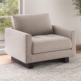 Temple &amp; Webster Hunter Upholstered Armchair