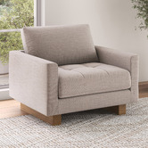 Temple &amp; Webster Hunter Upholstered Armchair