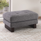 Temple &amp; Webster Hunter Upholstered Ottoman