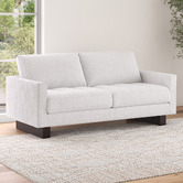 Temple &amp; Webster Hunter 3 Seater Boucle Sofa