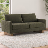 Temple &amp; Webster Hunter 3 Seater Boucle Sofa