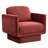 Temple &amp; Webster Ingrid Velvet Armchair