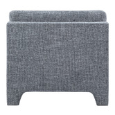 Temple &amp; Webster Charcoal Claude Upholstered Accent Chair