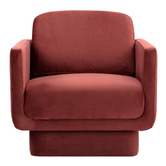 Temple &amp; Webster Ingrid Velvet Armchair