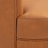 Temple &amp; Webster Robbie Swivel Armchair
