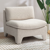 Temple &amp; Webster Claude Upholstered Accent Chair