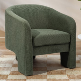 Temple &amp; Webster Trilby Chenille Armchair