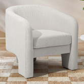 Temple &amp; Webster Trilby Chenille Armchair