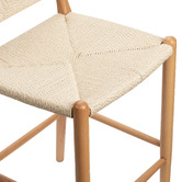 Temple &amp; Webster 61cm Marcus Beech Wood Barstool