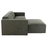Temple &amp; Webster Russo 3 Seater Sofa &amp; Ottoman Set