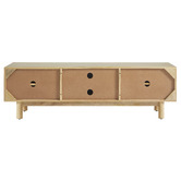 Temple &amp; Webster Anika Mango Wood Entertainment Unit