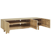 Temple &amp; Webster Anika Mango Wood Entertainment Unit