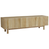 Temple &amp; Webster Anika Mango Wood Entertainment Unit