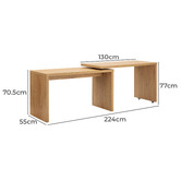 Temple &amp; Webster Vickers Writing Desk