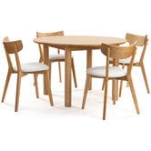 Temple &amp; Webster 4 Seater Cannes Dining Table &amp; Chair Set