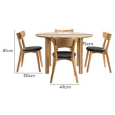 Temple &amp; Webster 4 Seater Cannes Dining Table &amp; Chair Set