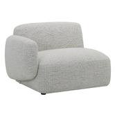 Temple &amp; Webster 4 Seater Natural Moab Modular Sofa Set with Right Chaise