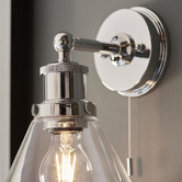 Temple &amp; Webster Nora Glass Wall Sconce