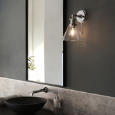 Temple &amp; Webster Nora Glass Wall Sconce