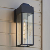 Temple &amp; Webster Mills Outdoor Wall Light
