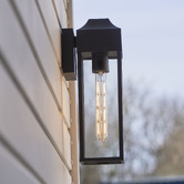 Temple &amp; Webster Mills Outdoor Wall Light
