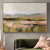 Temple &amp; Webster Distant Peaks Framed Canvas Wall Art