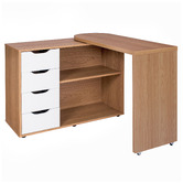 Temple &amp; Webster Erin 4 Drawer Study Desk