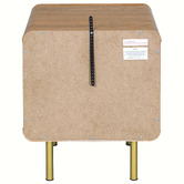 Temple &amp; Webster Maxine 2 Drawer Bedside Table