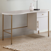 Temple &amp; Webster Angela 1 Drawer Writing Desk