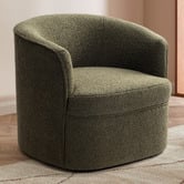 Temple &amp; Webster Robbie Teddy Swivel Armchair