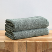 Temple &amp; Webster Monty Cotton Bathroom Towel Set