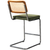 Temple &amp; Webster 66cm Cesca Replica Cantilever Velvet Barstools