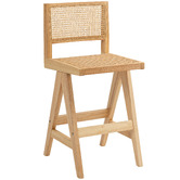 Temple &amp; Webster 66.5cm Korina Barstools