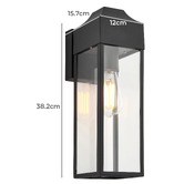 Temple &amp; Webster Mills Outdoor Wall Light