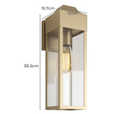 Temple &amp; Webster Mills Outdoor Wall Light