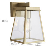 Temple &amp; Webster Callie Aluminium Outdoor Wall Light