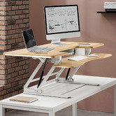 Temple &amp; Webster Extra Large Newton Adjustable Desk Riser